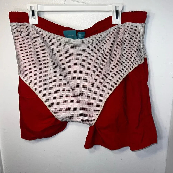 Big Dogs, L,men’s drawstring mesh lined logo button snap swim shorts￼ - Picture 6 of 10